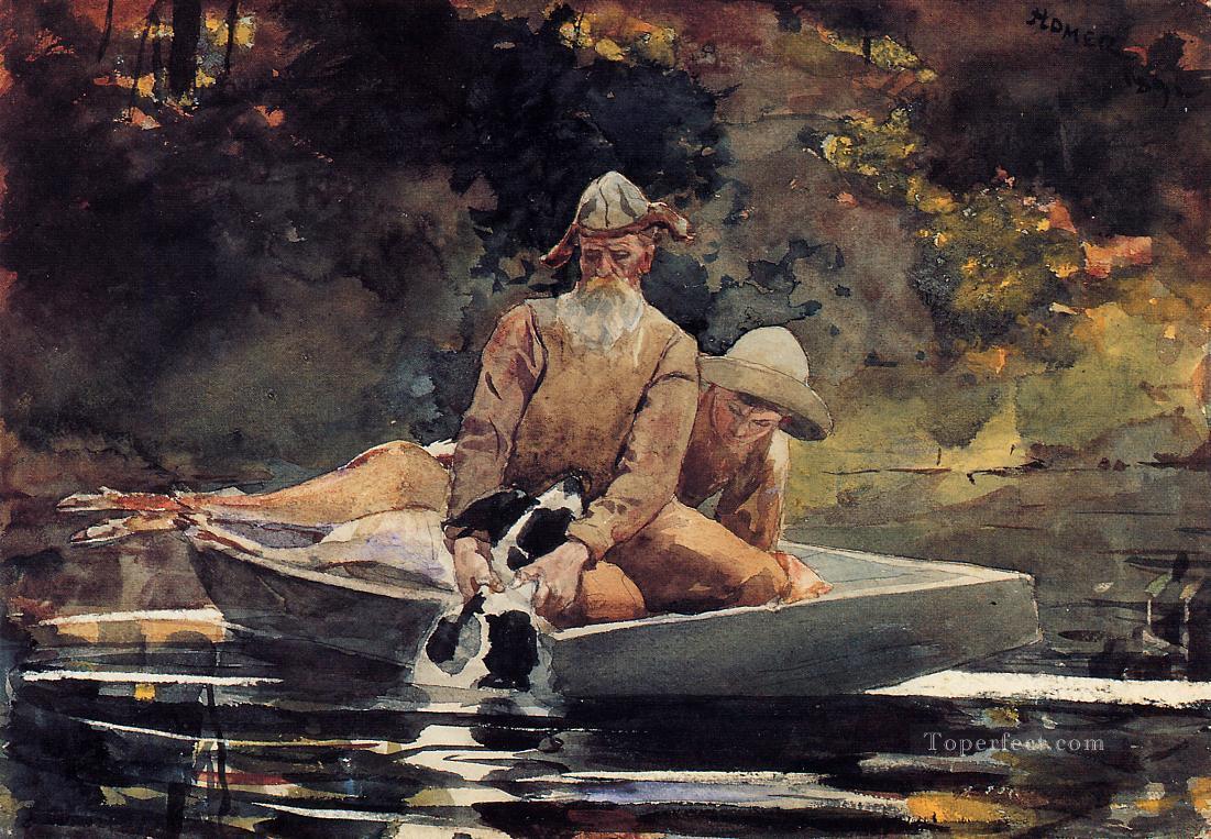 After the Hunt Realism marine painter Winslow Homer Oil Paintings